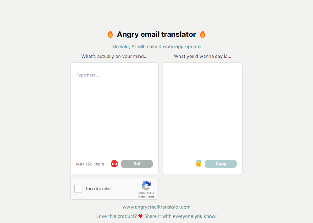 Angry Email Translator