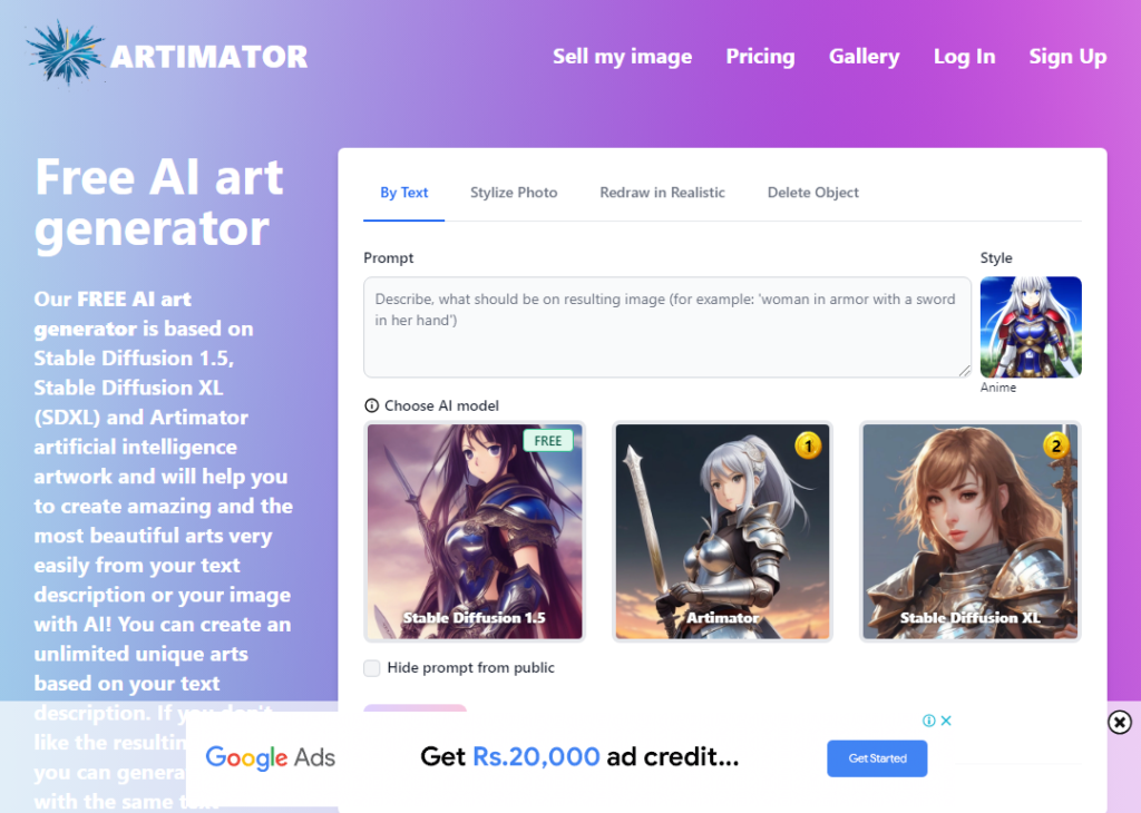 Artimator