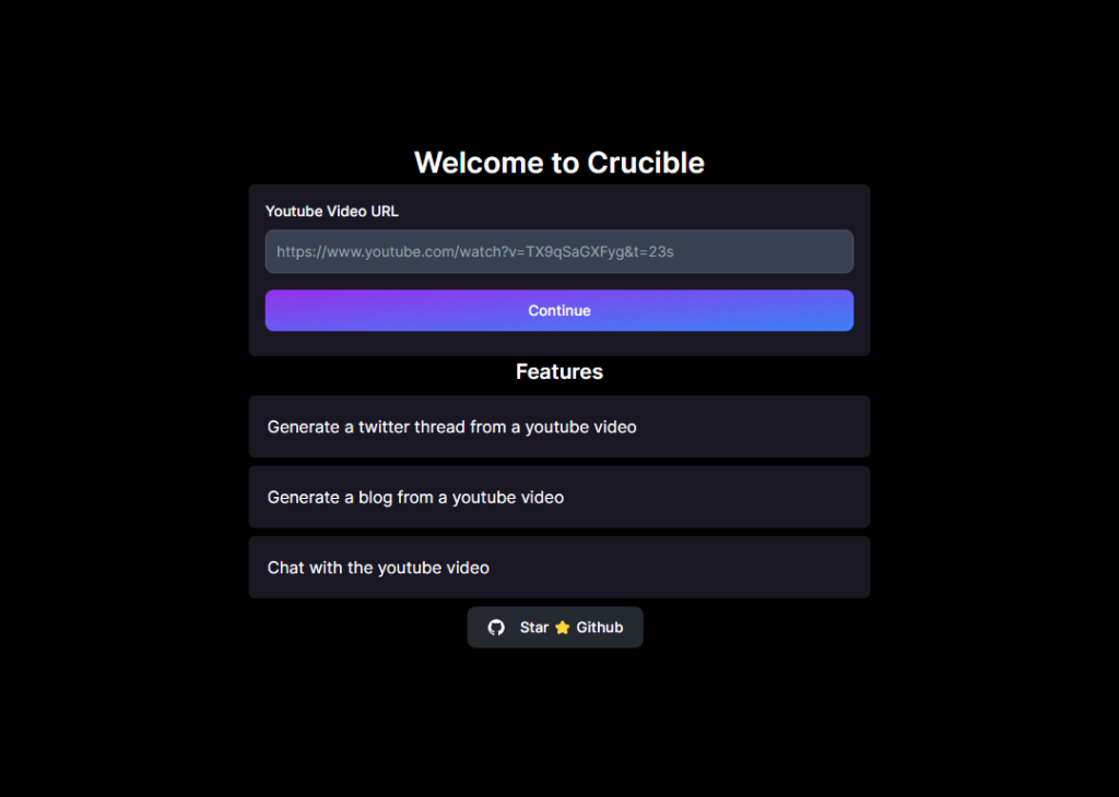 Crucible