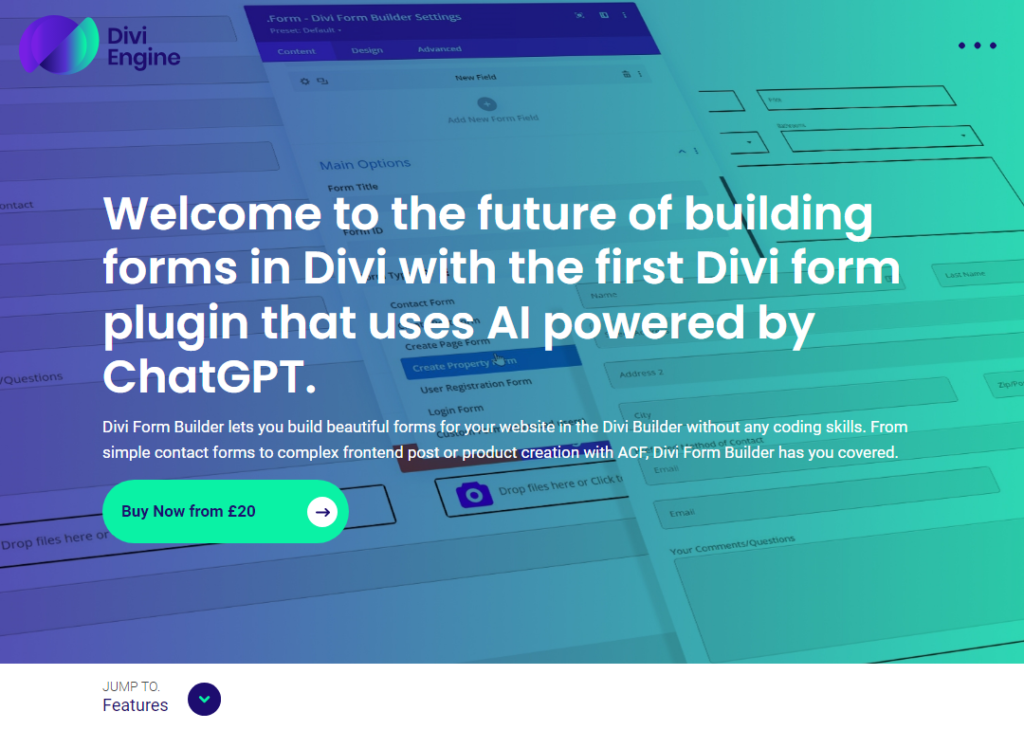 Divi Form Builder