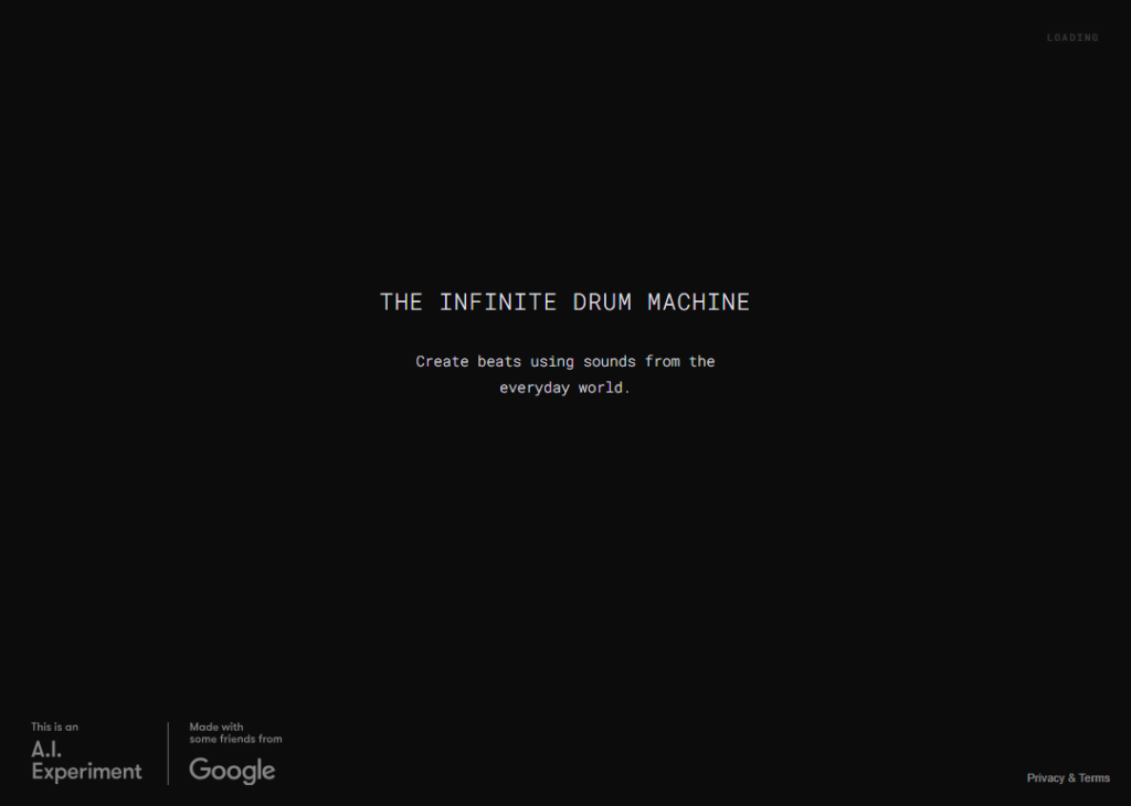 Infinite Drum Machine