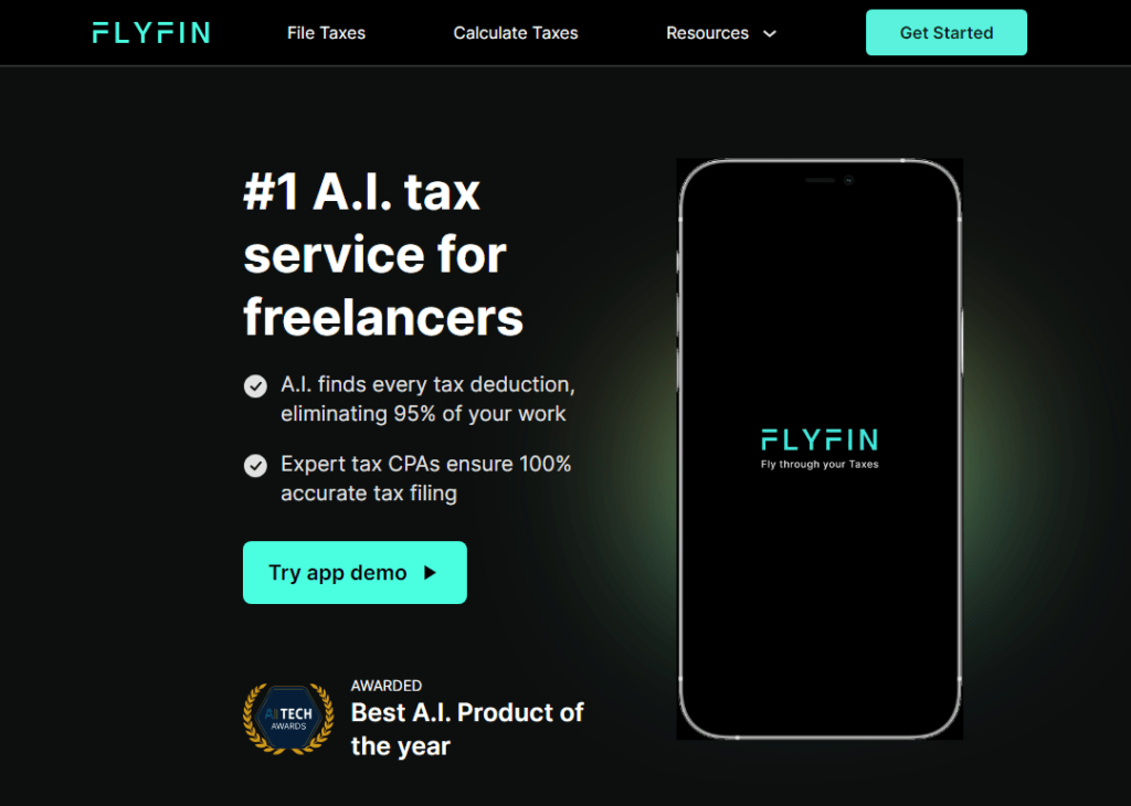 Flyfin tax