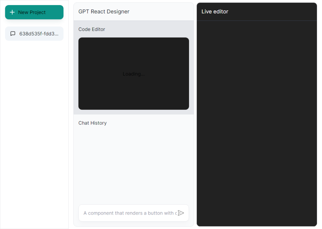 React GPT Designer