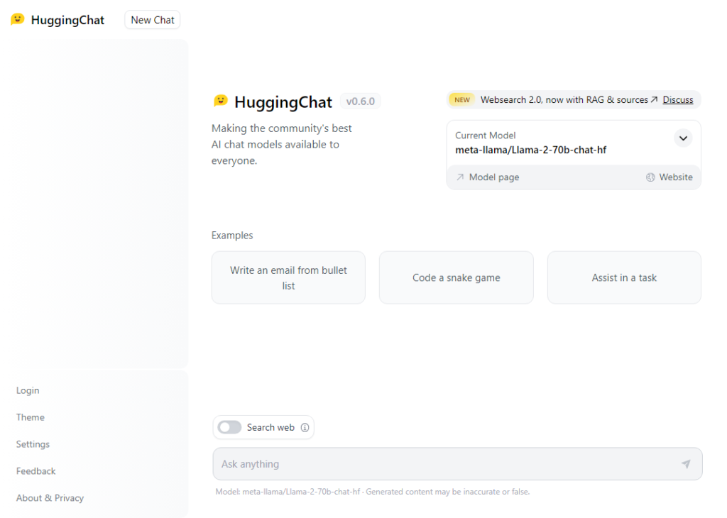 HuggingChat