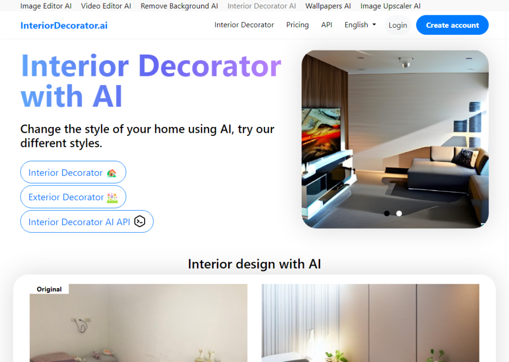 Interior Decorator AI