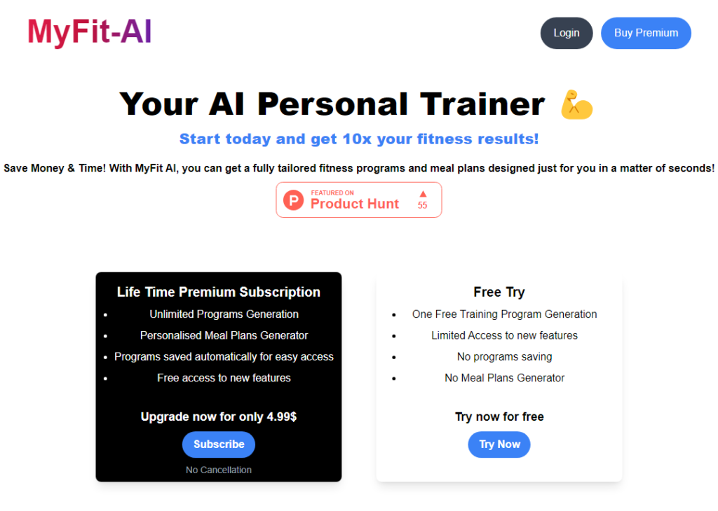 Myfit-AI