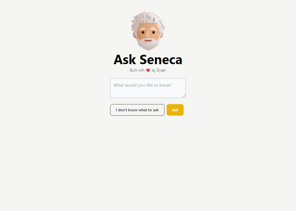 Ask Seneca