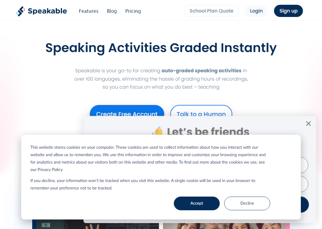 Speakable