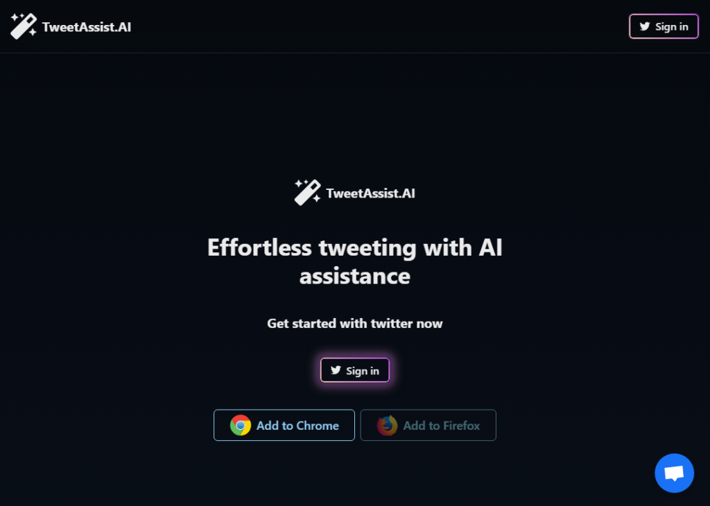 Tweet Assist App