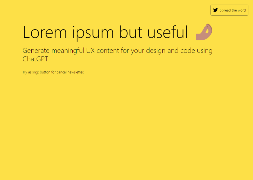 UsefulLoremIpsum