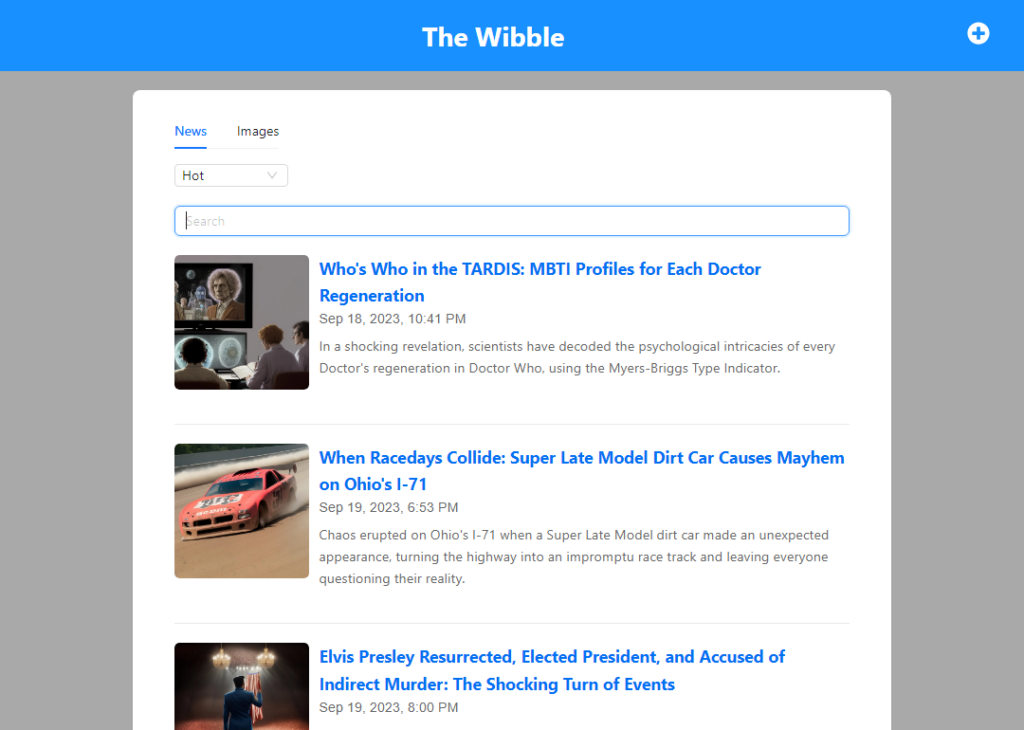 Wibble News