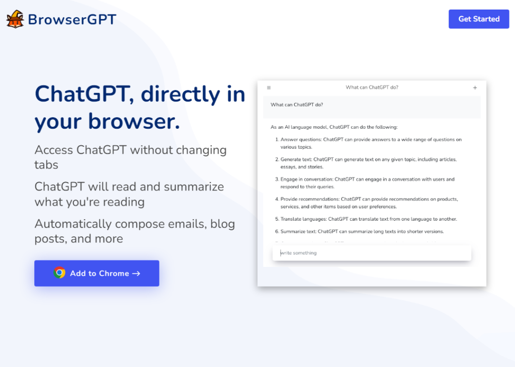 BrowserGPT