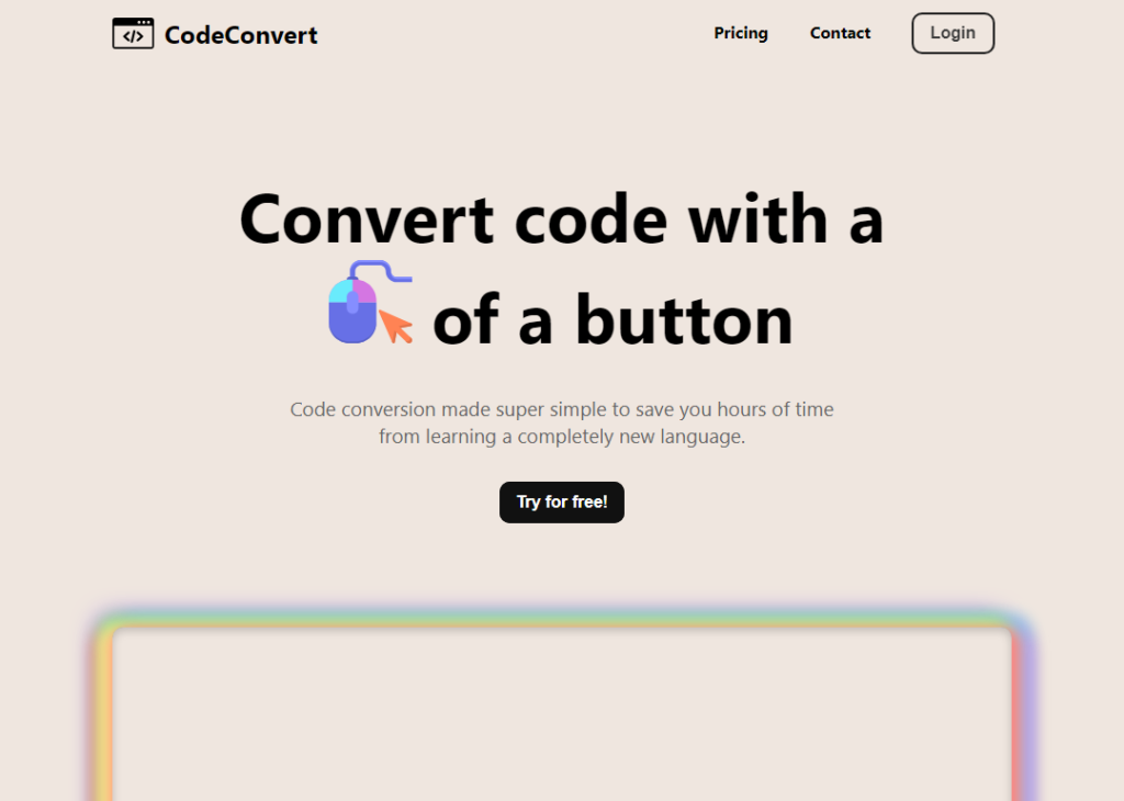 CodeConvert AI