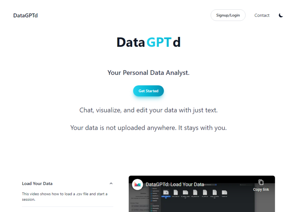 DataGPTd