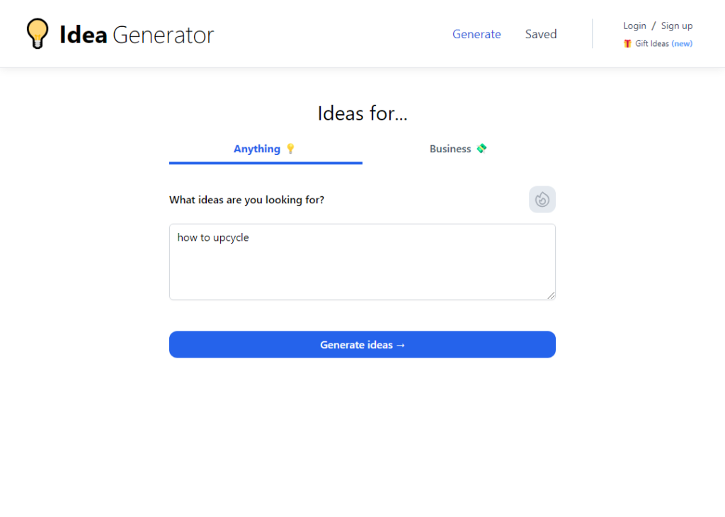 Idea Generator