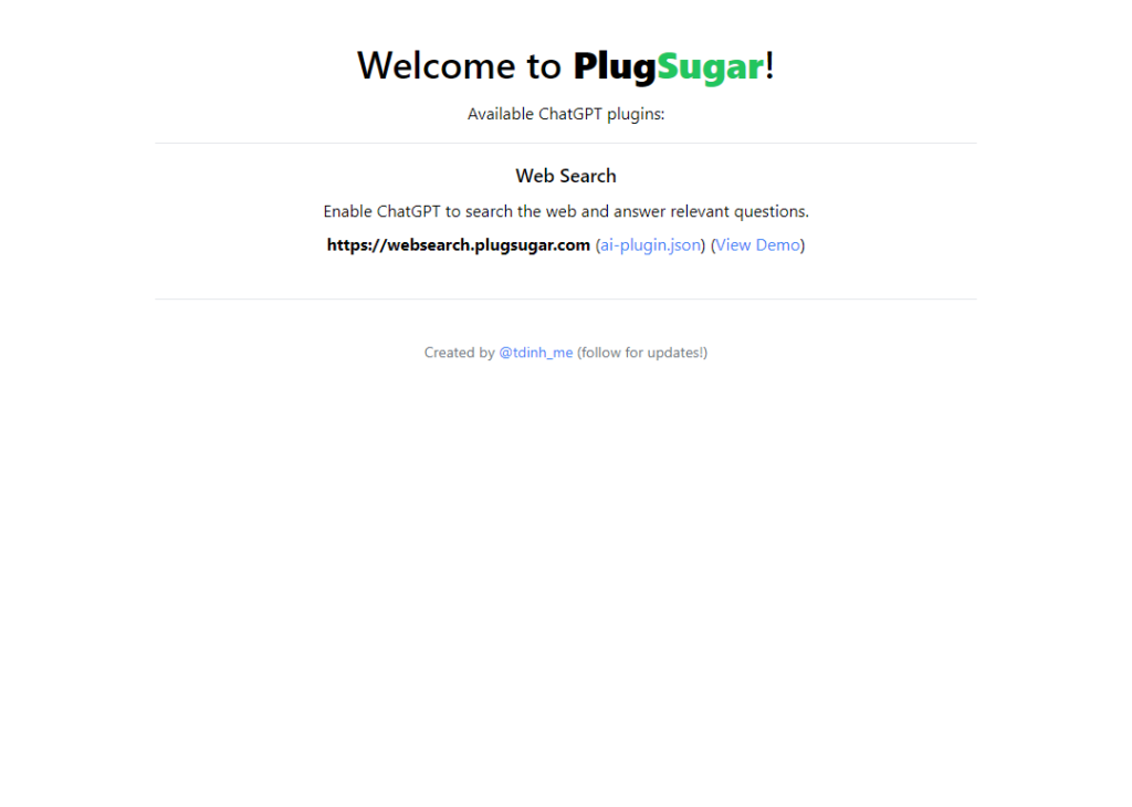 PlugSugar