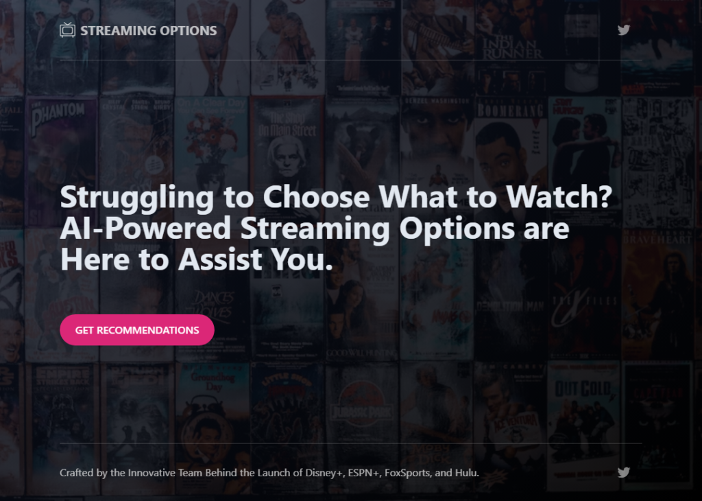 Streaming Options