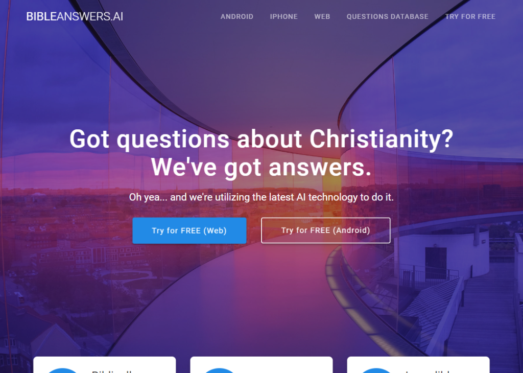 Bible Answers AI