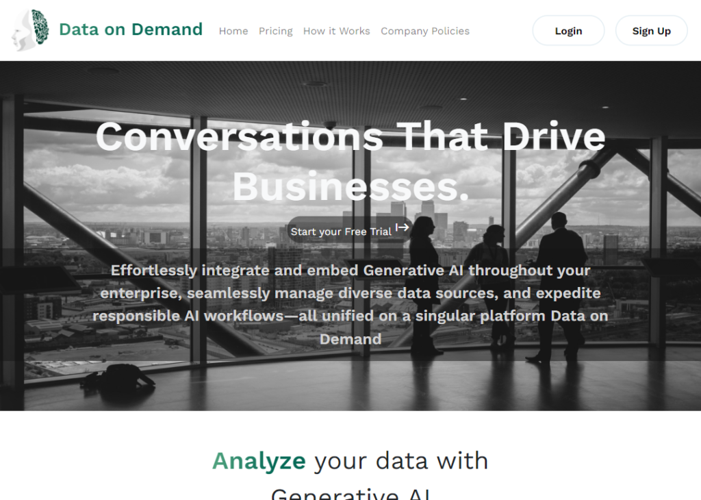 Data on Demand