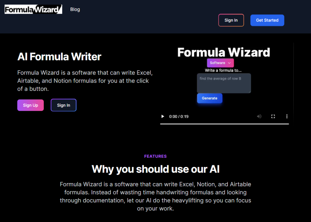 Formula Wizard