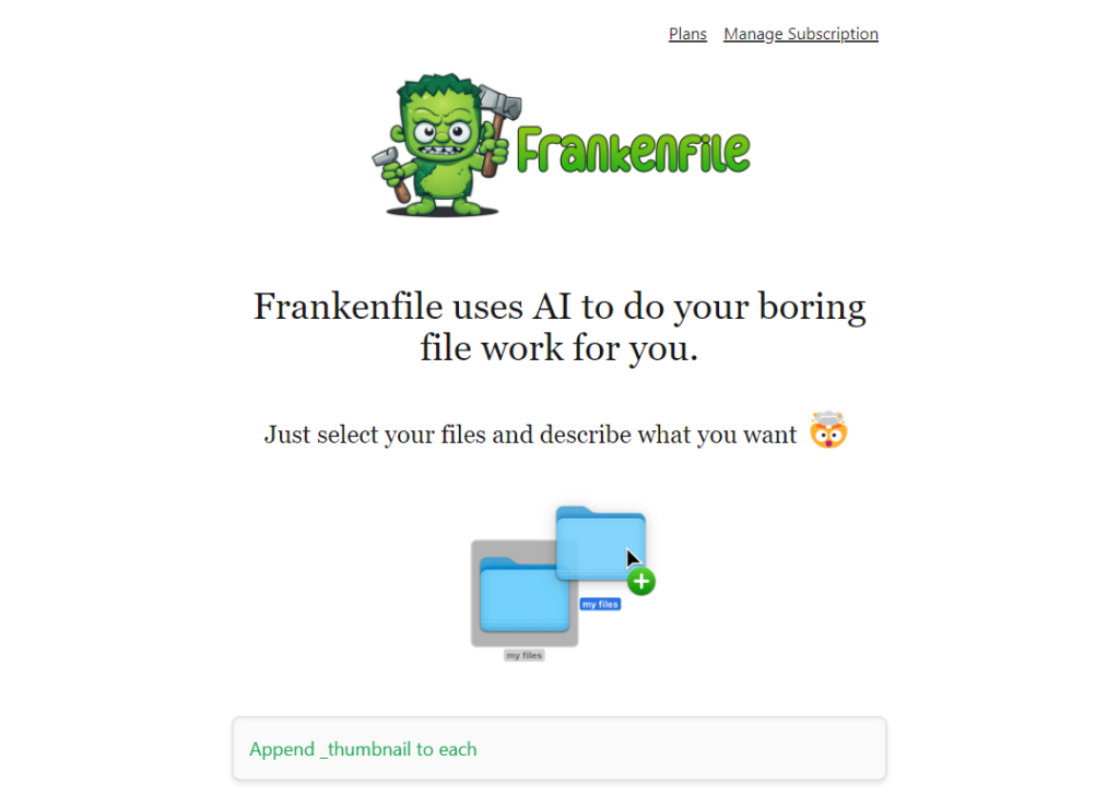 Frankenfile