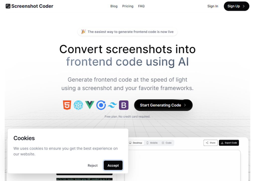 Screenshot Coder