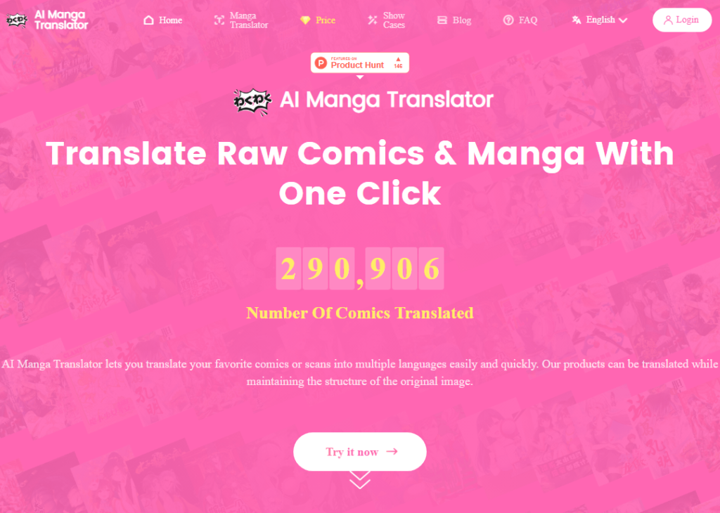 AI Manga Translator