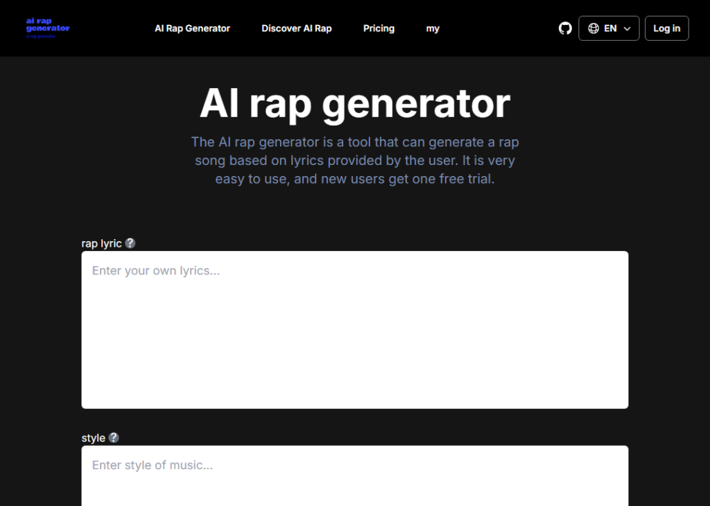 AI Rap Generator