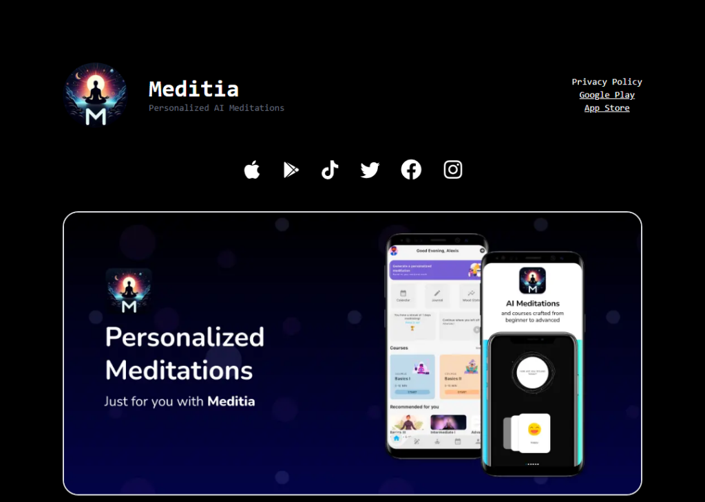 Meditia App