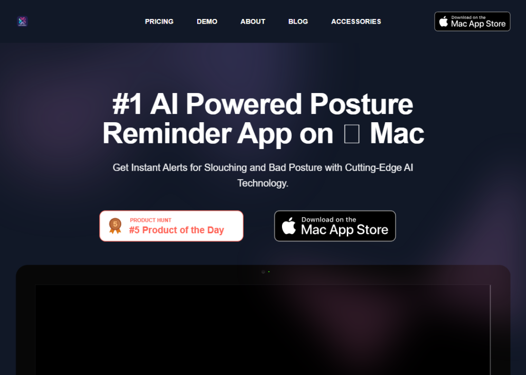 Posture Reminder App