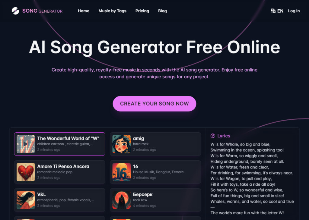 SongGenerator.io