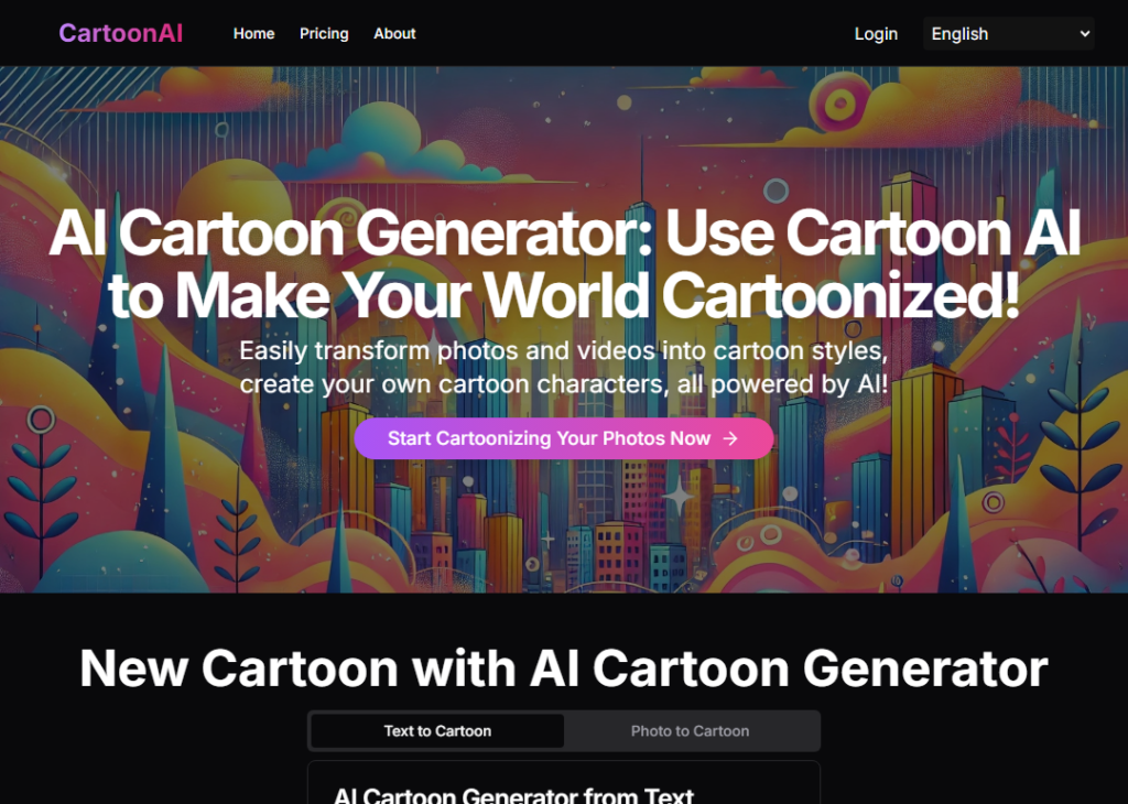 AI Cartoon Generator