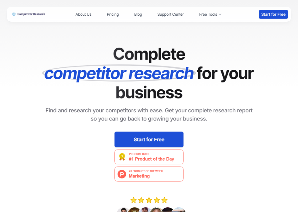 Competitor Research