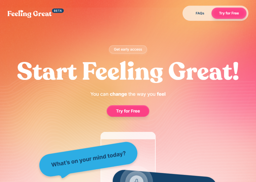 Feeling Great App