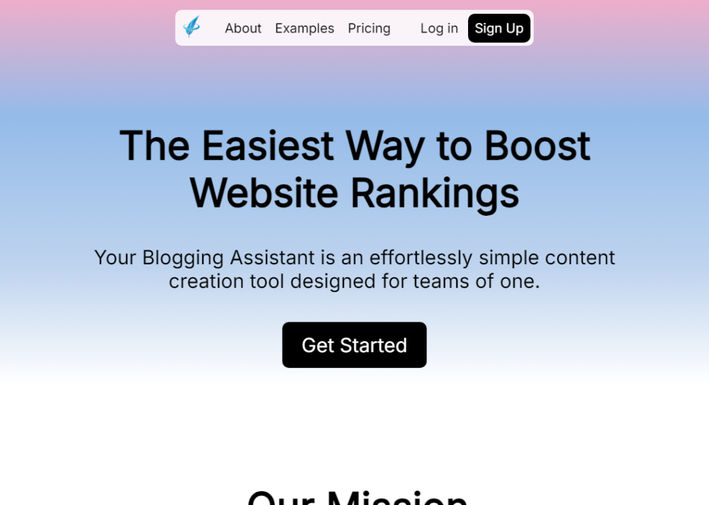 Your Blogging Assistant